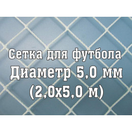 Сетка для юниорских ворот 5,0 мм (2x5м)